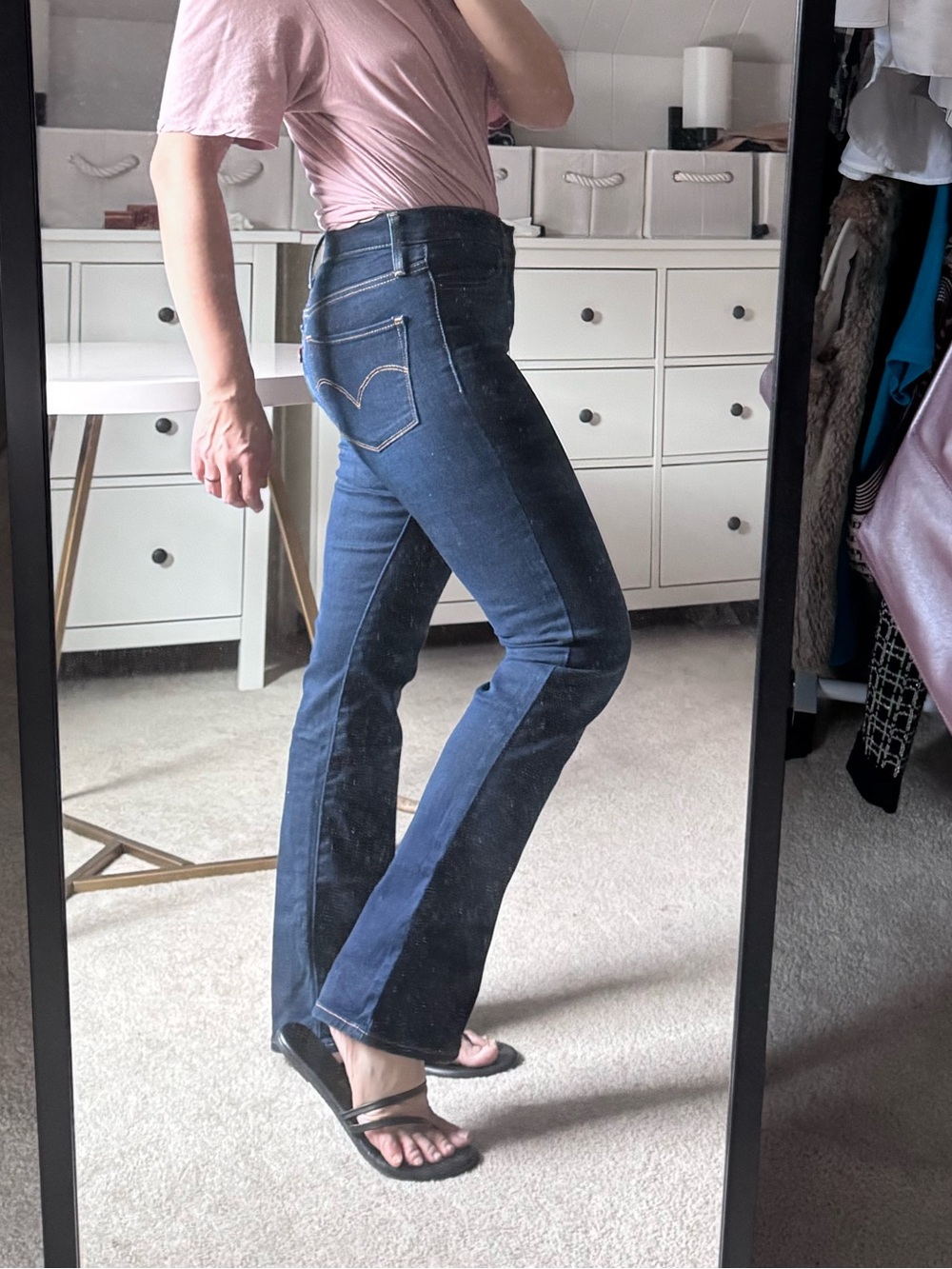 Levi's Women's Dark Blue Bootcut Jeans